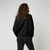 Mystic Dropped Shoulder Crew Sweat black