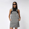 Mystic Dawn Dress black / white