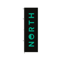 North North Banner set of 3