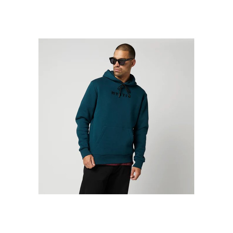 Mystic Icon Hood Sweat ocean green