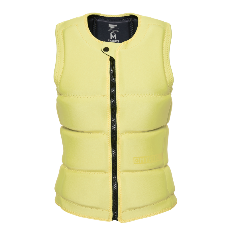 Mystic Star Impact Vest Fzip Wake Wmn pastel yellow