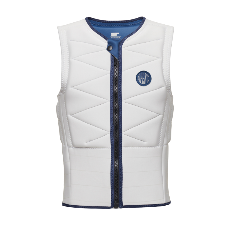 Mystic Outlaw Impact Vest Fzip Kite off white