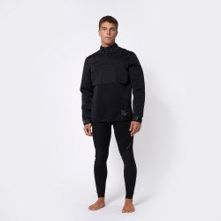 Mystic Fulmar Neoprene Pullover 3/2mm black