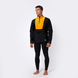 Mystic Fulmar Neoprene Pullover 3/2mm retro orange
