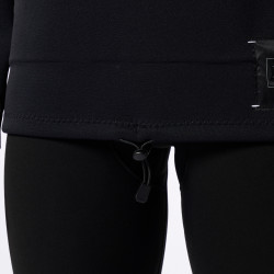 Mystic Fulmar Neoprene Hoodie 3/2mm black