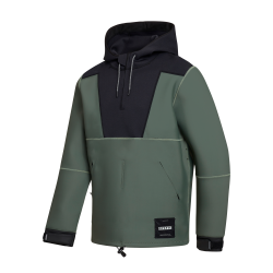 Mystic Fulmar Neoprene Hoodie 3/2mm dark olive