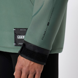 Mystic Fulmar Neoprene Hoodie 3/2mm dark olive