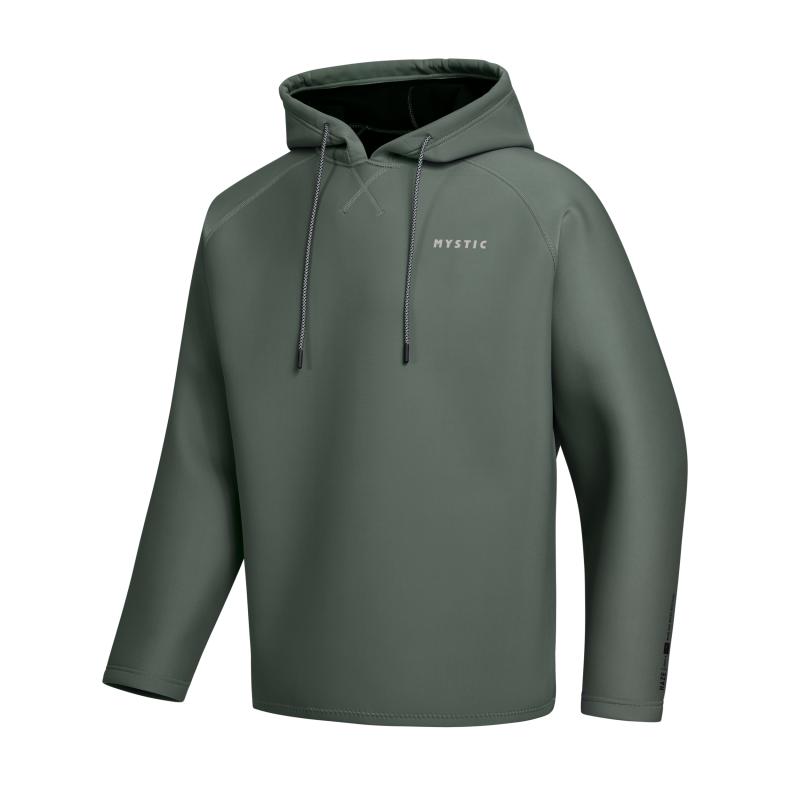 Mystic Haze Neoprene Hoodie 2mm dark olive