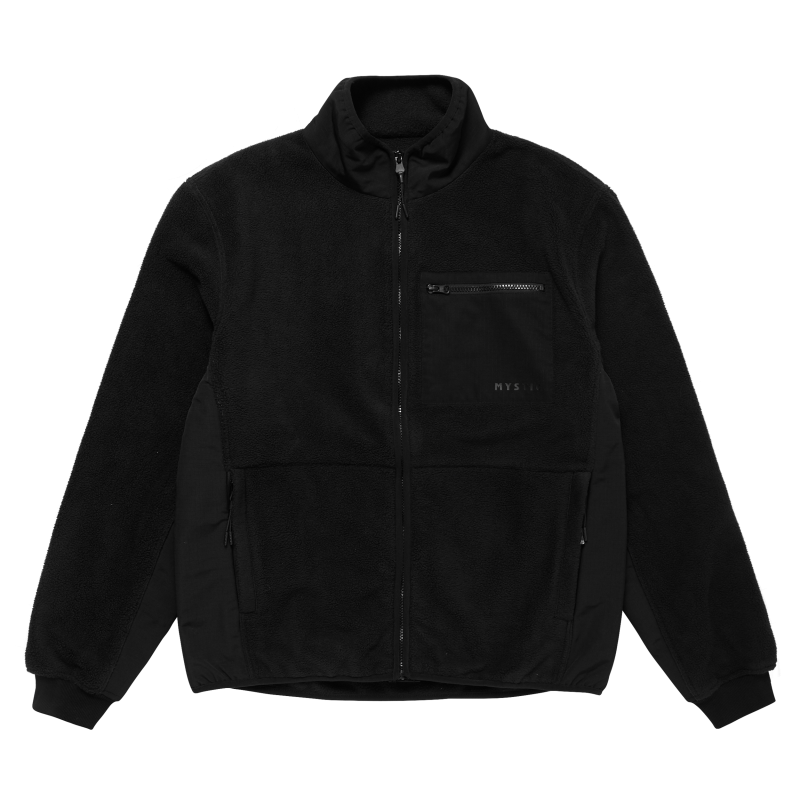 Mystic DTS Fleece Zip Thru Sweat black