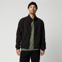 Mystic DTS Fleece Zip Thru Sweat black