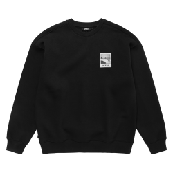 Mystic Fjord Crew Sweat black