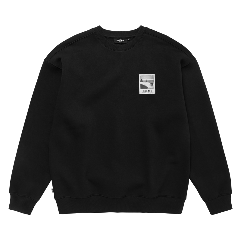 Mystic Fjord Crew Sweat black