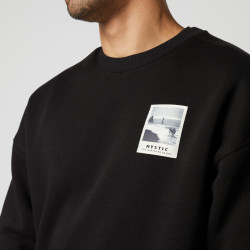 Mystic Fjord Crew Sweat black