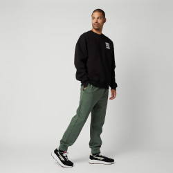 Mystic Fjord Crew Sweat black