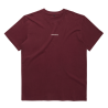 Mystic Tactic Tee red wine