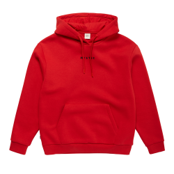 Mystic Brand Hoodie Season Sweat red
