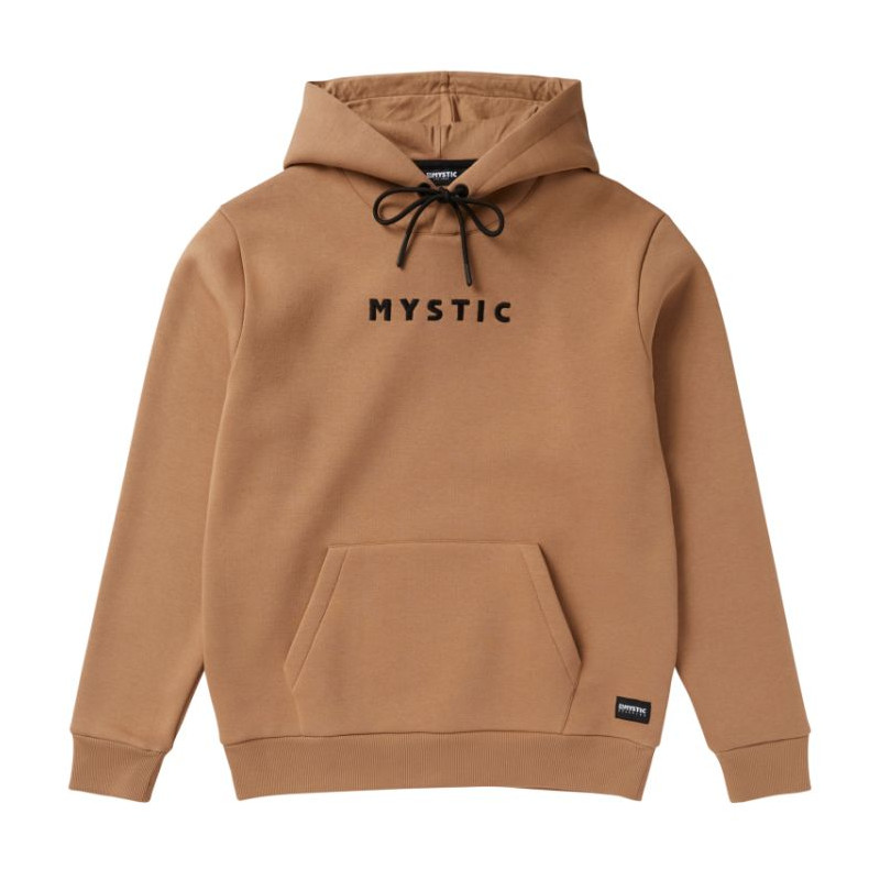 Mystic Icon Hood Sweat slate brown