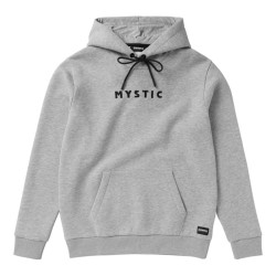 Mystic Icon Hood Sweat light grey melee