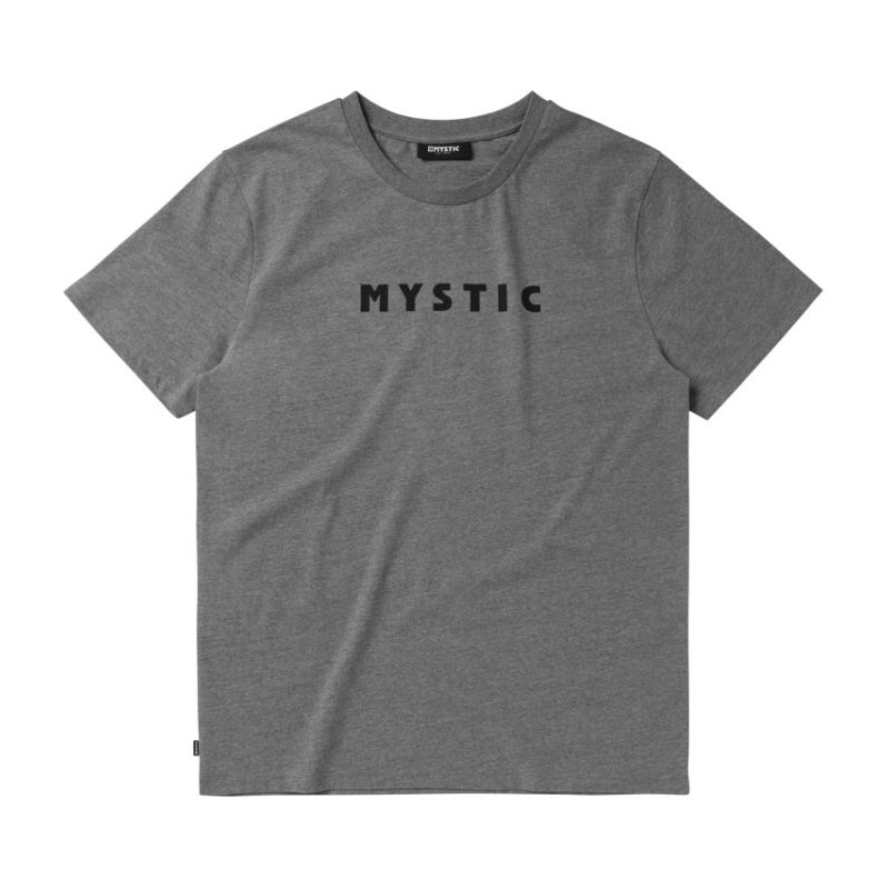 Mystic Icon Tee Men dark grey melee