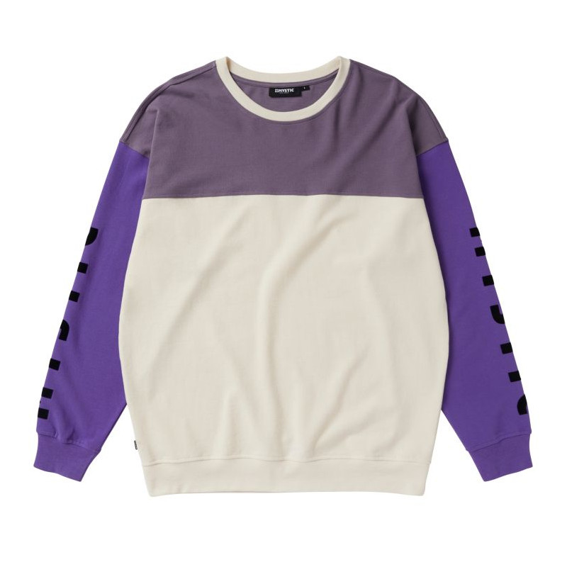 Mystic Docked Crew Sweat purple