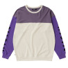 Mystic Docked Crew Sweat purple