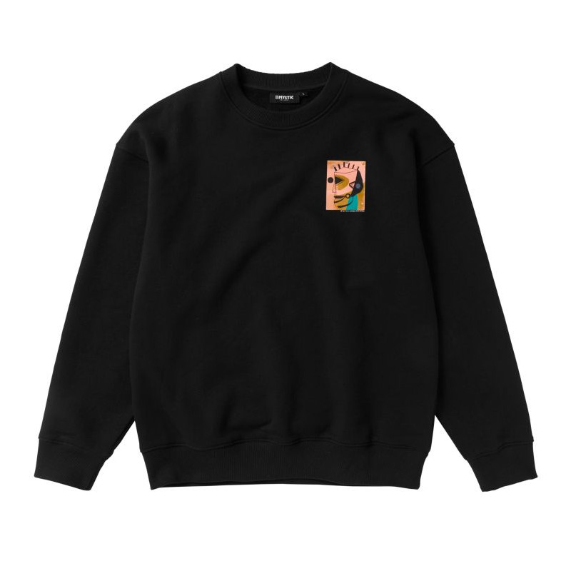 Mystic The Joshua Crew Sweat black