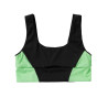 Mystic Bruna Performance Bikini Top lime green