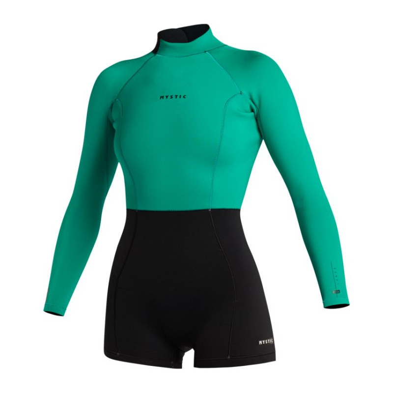 Mystic Lunar Longarm Shorty 2/2mm black / green