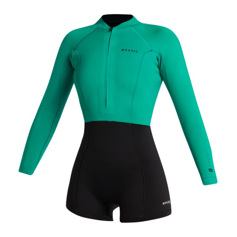 Mystic Lunar Longarm Shorty 2/2mm black / green