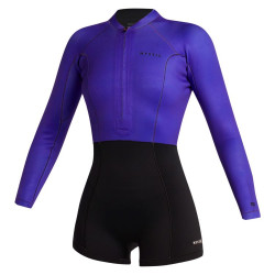 Mystic Lunar Longarm Shorty 2/2mm black/purple