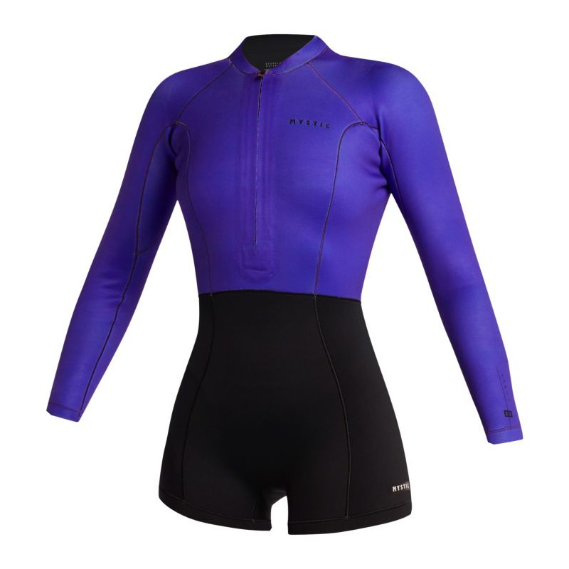 Mystic Lunar Longarm Shorty 2/2mm black/purple