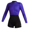 Mystic Lunar Longarm Shorty 2/2mm black/purple