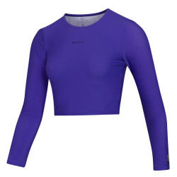 Mystic Sunn L/S Crop Rashvest Women purple