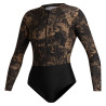 Mystic Jayde L/S One Piece Women slate brown