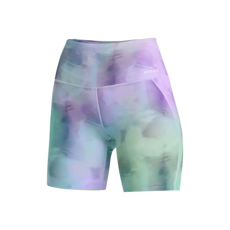 Mystic Terri Performance Biker Shorts purple / green