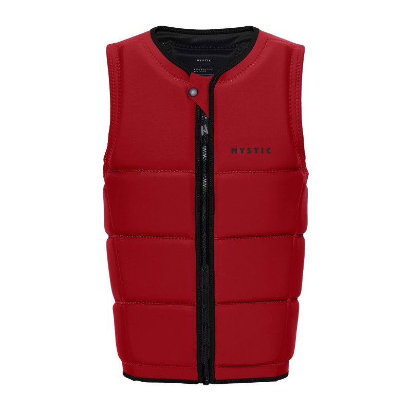 Mystic Brand Impact Vest Fzip Wake red