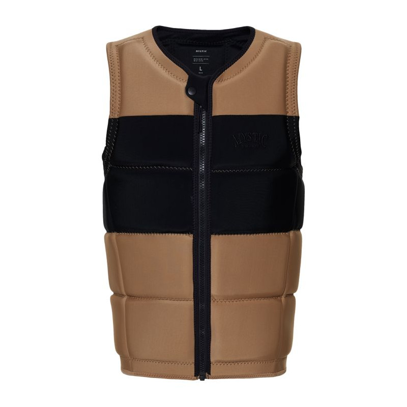 Mystic Peacock Impact Vest Fzip Wake slate brown