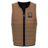 Mystic The Dom Impact Vest Fzip Wake slate brown