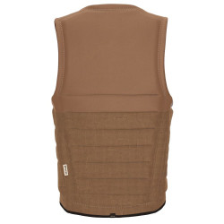 Mystic The Dom Impact Vest Fzip Wake slate brown