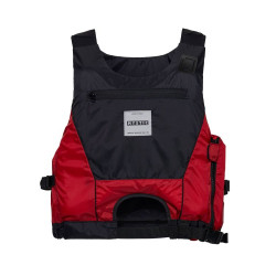 Mystic Downwinder Floatation Vest black / red
