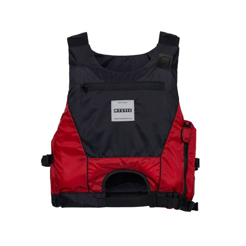 Mystic Downwinder Floatation Vest black / red