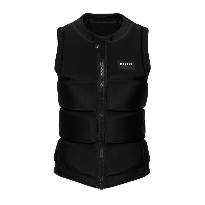 Mystic Star Impact Vest Fzip Wake black