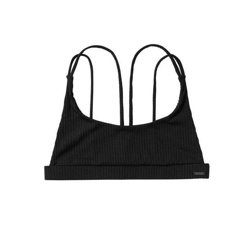 Mystic Bodil Strappy Bikini Top black