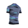 ION Rashguard Maze SS men - dark-collage