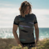 ION Rashguard Maze SS men - dark-collage