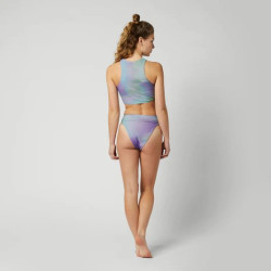 Mystic Flashback Athletic Bikini Top purple / green
