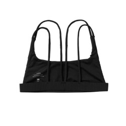 Mystic Bodil Strappy Bikini Top black