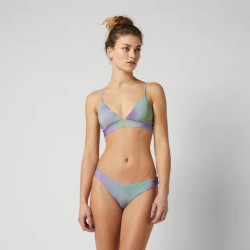 Mystic Daze Baselayer Bikini Top purple / green