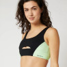 Mystic Bruna Performance Bikini Top lime green