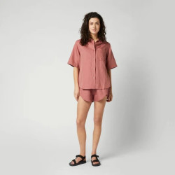Mystic Linen Shirt dusty pink